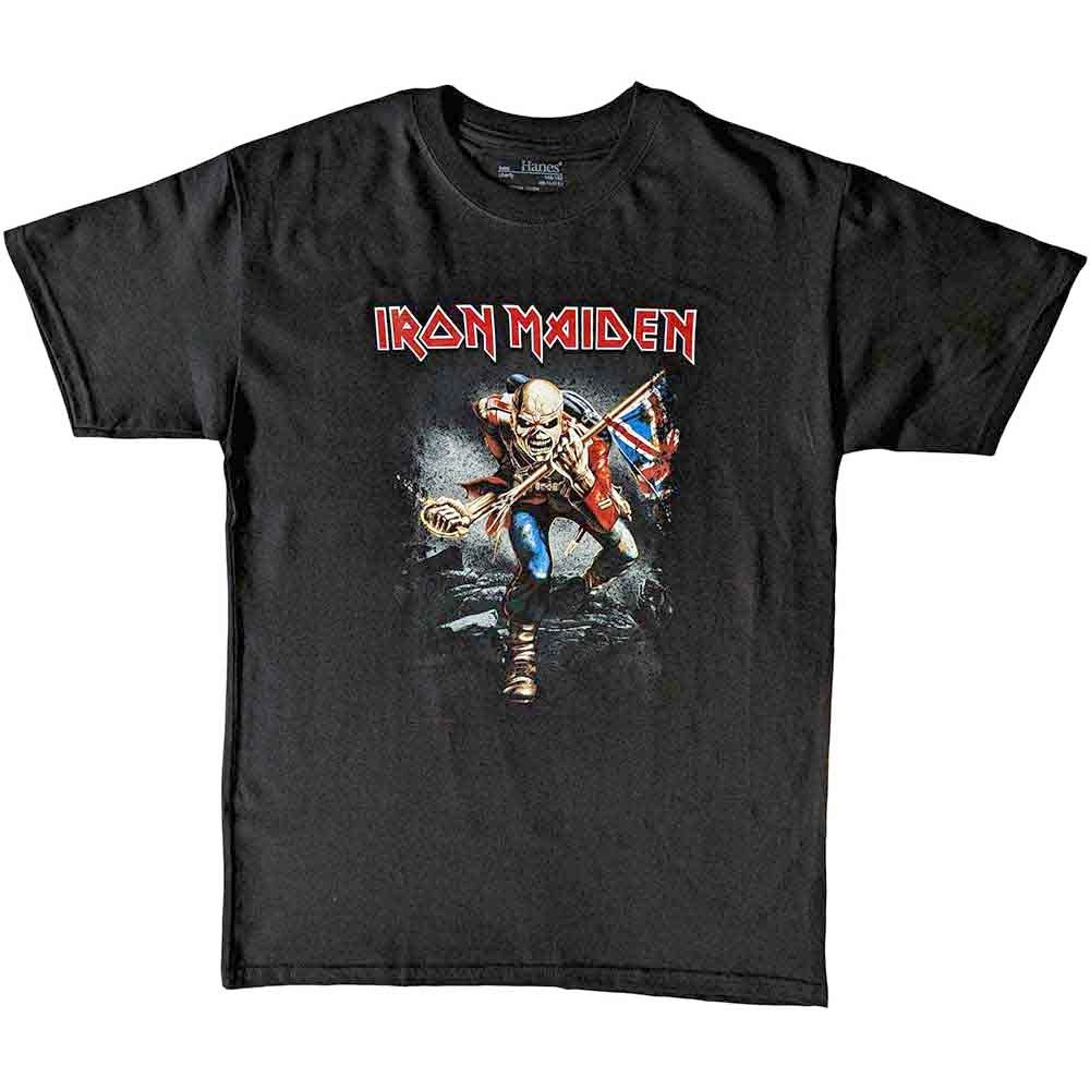 Iron Maiden - Trooper Kids Tshirt - Black